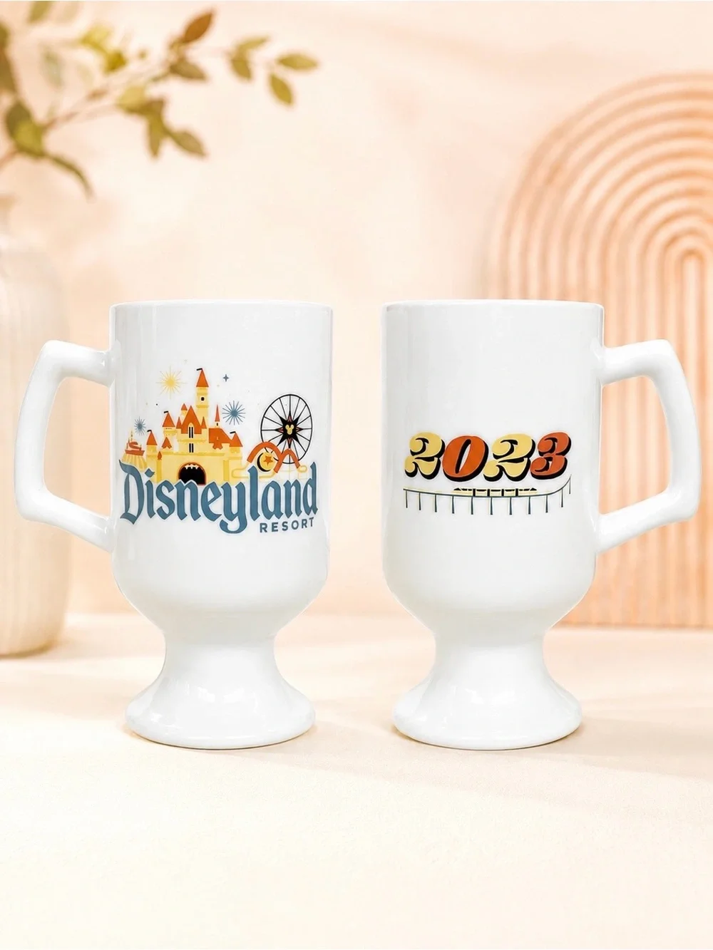 DISNEY Latte Mug Authentic Disneyland Resort 2023 Collectible Stoneware